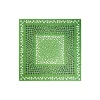 E.Marinella FOULARD|FOULARD IN SETA 65 VERDE OLIVA Eleganza a pois
