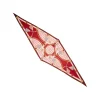 E.Marinella FOULARD|FOULARD ROMBO IN SETA ROSSO Collezione lucky charm