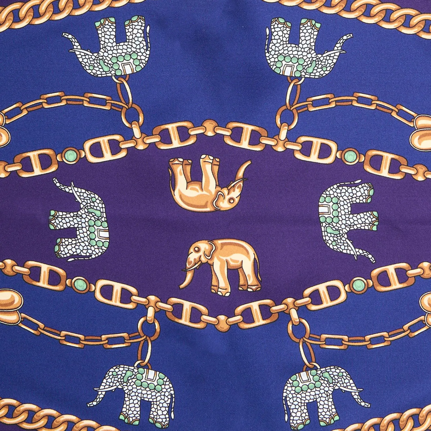 E.Marinella FOULARD|FOULARD ROMBO IN SETA VIOLA Collezione lucky charm