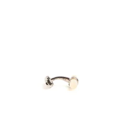 E.Marinella Accessori Per Lo Sposo|Accessori Per Il Padre Degli Sposi|GEMELLI DA POLSO BARRETTA CON MADREPERLA In argento
