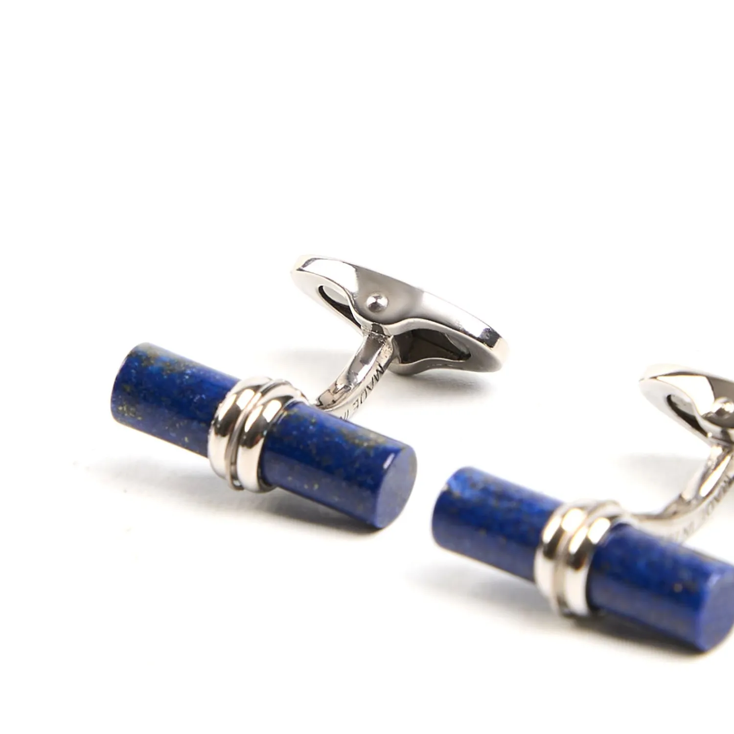 E.Marinella Gemelli|GEMELLI DA POLSO BARRETTA CON LAPIS In argento