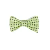 E.Marinella Papillon|PAPILLON ANNODATO IN SETA VERDE CHIARO Microfantasia fiore