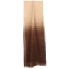 E.Marinella Sciarpe Invernali|Sciarpe Invernali|PASHMINA AZZURRA E MARRONE EFFETTO SFUMATO In cashmere