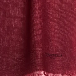 E.Marinella Sciarpe Invernali|PASHMINA FUCSIA E ROSA CHIARO EFFETTO SFUMATO In cashmere