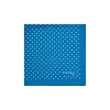 E.Marinella Pochette Da Taschino|POCHETTE DA TASCHINO IN SETA STAMPATA A MANO BLU MEDIO Microfantasia fiore