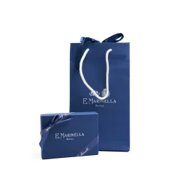 E.Marinella Porta Carte Di Credito|PORTACARTE DI CREDITO PICCOLO NERO In pelle liscia