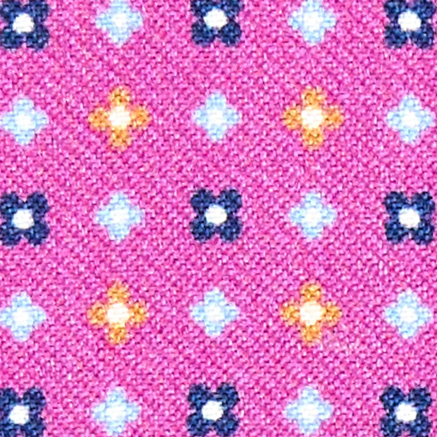 E.Marinella Porta Carte Di Credito|PORTACARTE DI CREDITO SETA E PELLE FUCSIA 5 scomparti