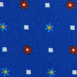 E.Marinella Porta Carte Di Credito|PORTACARTE DI CREDITO SETA E PELLE BLUETTE 5 scomparti