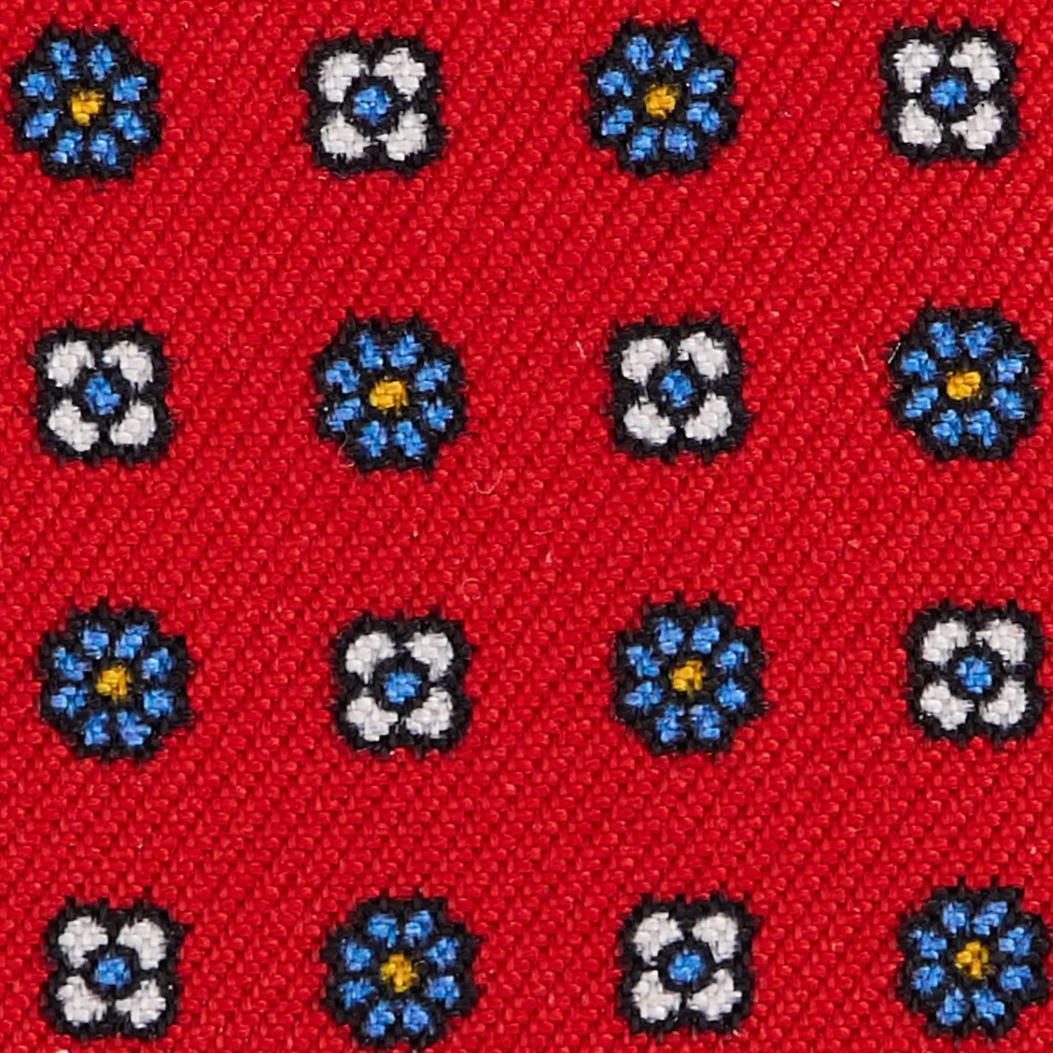 E.Marinella Porta Carte Di Credito|PORTACARTE DI CREDITO SETA E PELLE ROSSO 5 scomparti
