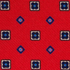 E.Marinella Porta Carte Di Credito|PORTACARTE PIEGHEVOLE IN SETA PELLE ROSSO 10 scomparti
