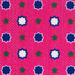 E.Marinella Porta Carte Di Credito|PORTACARTE PIEGHEVOLE IN SETA PELLE FUCSIA 10 scomparti