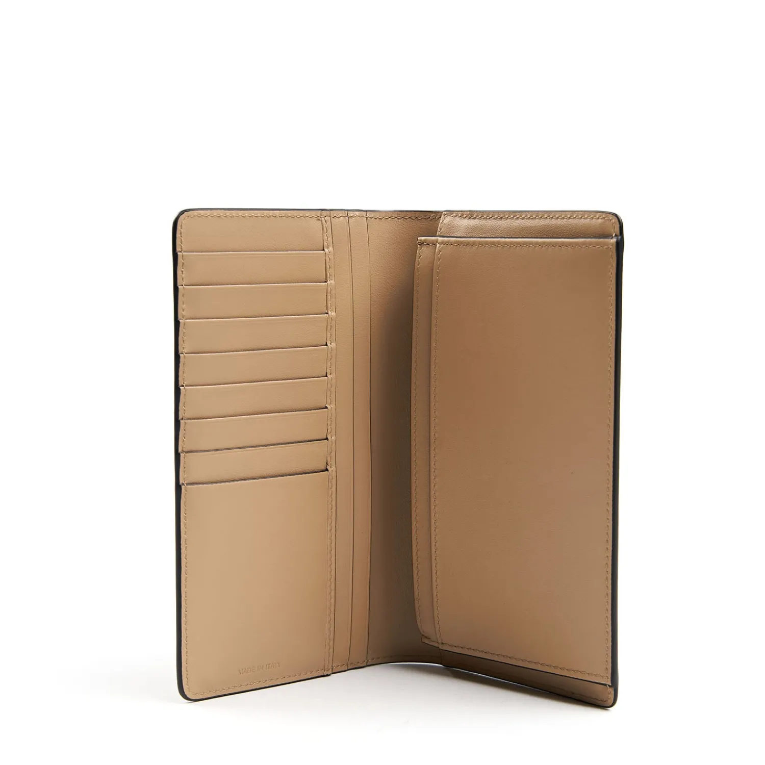 E.Marinella Portafogli|PORTAFOGLIO GRANDE BEIGE In pelle liscia