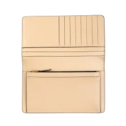 E.Marinella Portafogli|PORTAFOGLIO GRANDE BEIGE In pelle liscia