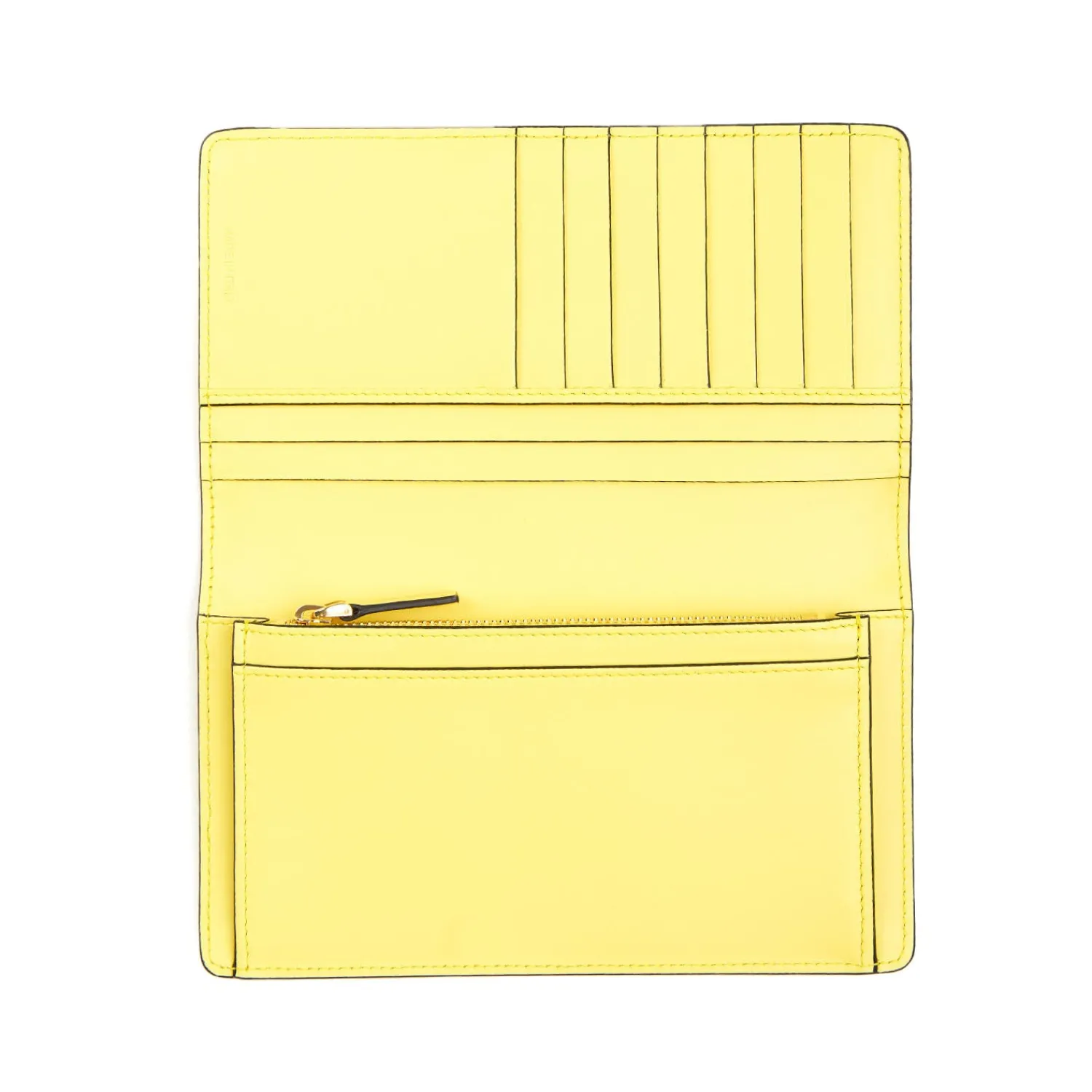 E.Marinella Portafogli|PORTAFOGLIO GRANDE GIALLO In pelle liscia
