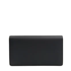 E.Marinella Portafogli|PORTAFOGLIO GRANDE NERO In pelle liscia