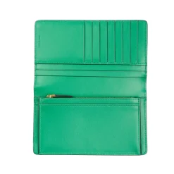 E.Marinella Portafogli|PORTAFOGLIO GRANDE VERDE In pelle liscia