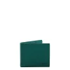 E.Marinella Portafogli|PORTAFOGLIO ORIZZONTALE VERDE SCURO In pelle martellata
