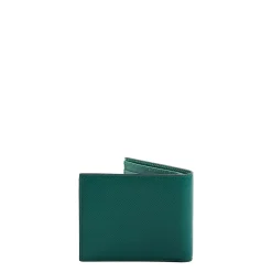 E.Marinella Portafogli|PORTAFOGLIO ORIZZONTALE VERDE SCURO In pelle martellata