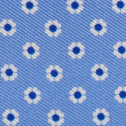 E.Marinella Portafogli|PORTAFOGLIO PICCOLO AZZURRO In seta e pelle