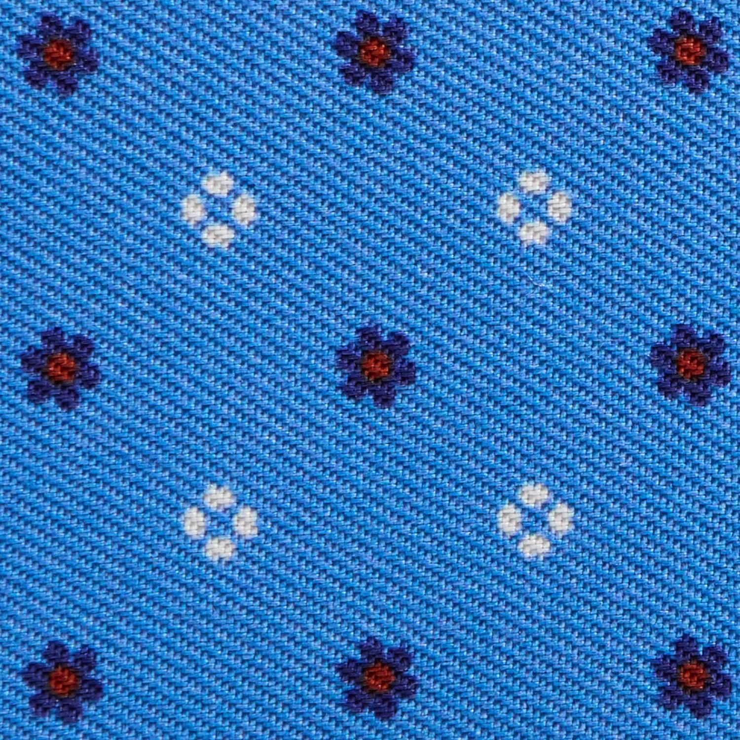 E.Marinella Portafogli|PORTAFOGLIO PICCOLO AZZURRO In seta e pelle