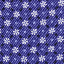 E.Marinella Portafogli|PORTAFOGLIO PICCOLO BLU In seta e pelle