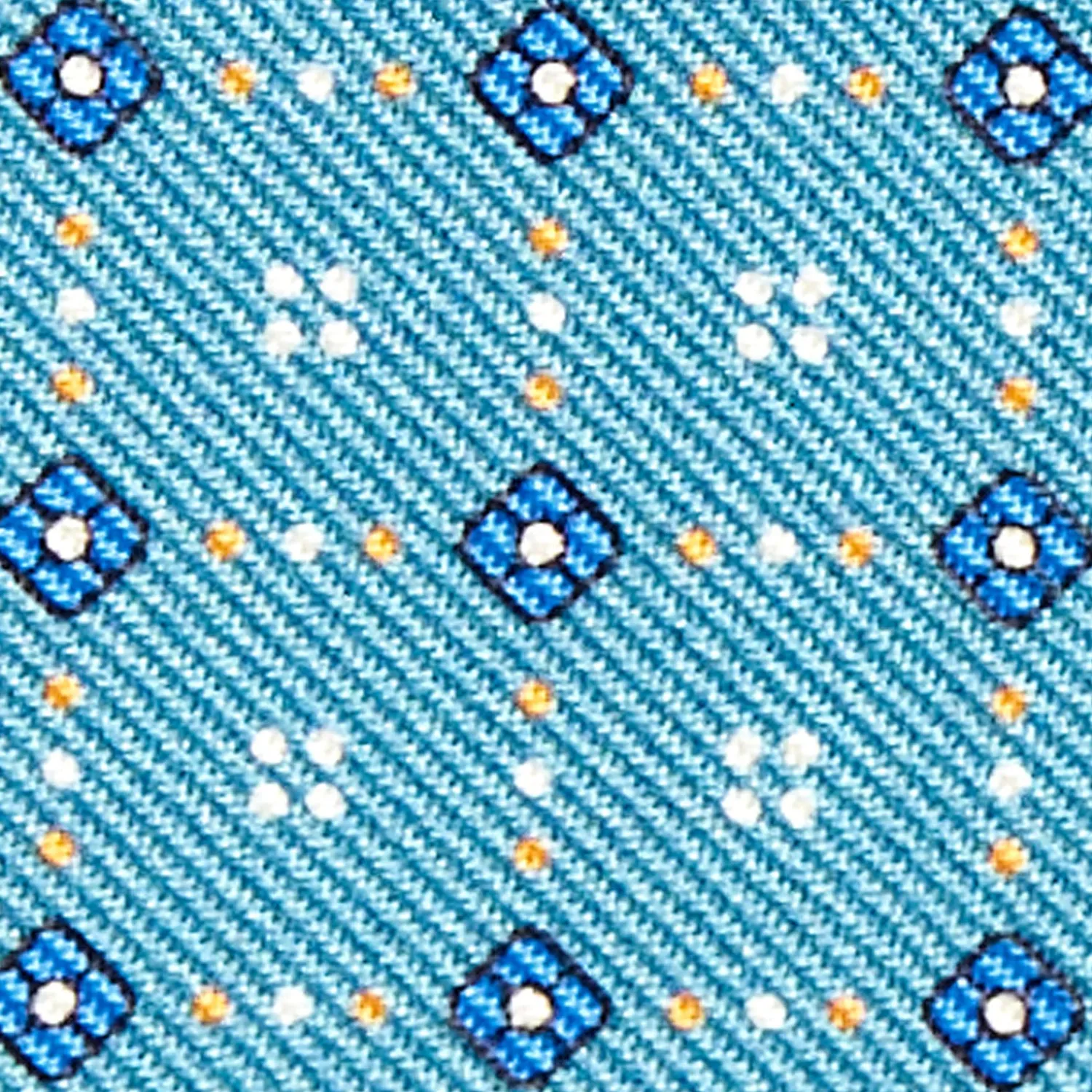 E.Marinella Portafogli|PORTAFOGLIO PICCOLO BLU MEDIO In seta e pelle