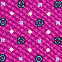 E.Marinella Portaocchiali In Seta|PORTAOCCHIALI FUCSIA In seta stampata a mano