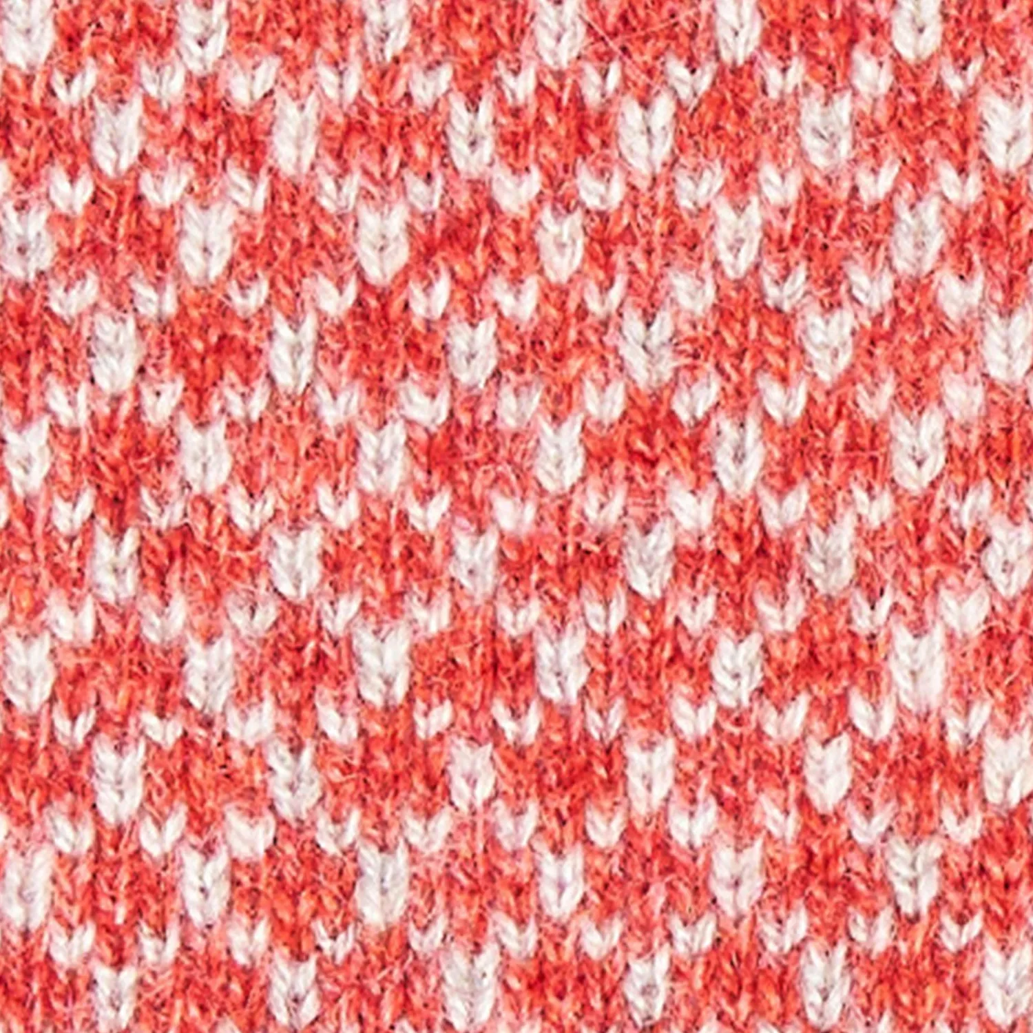E.Marinella Scaldacollo|SCALDACOLLO ARANCIONE E BEIGE IN CASHMERE Microfantasia geometrica