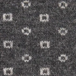 E.Marinella Scaldacollo|SCALDACOLLO GRIGIO SCURO MICROFANTASIA In cashmere