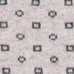 E.Marinella Scaldacollo|SCALDACOLLO GRIGIO SCURO MICROFANTASIA In cashmere
