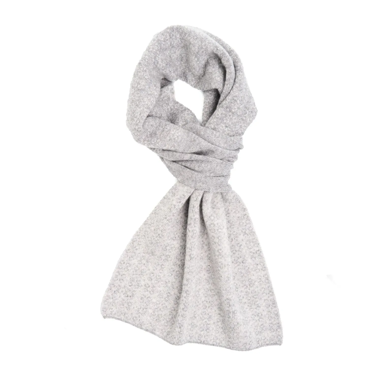 E.Marinella Scaldacollo|SCALDACOLLO GRIGIO SCURO MICROFANTASIA In cashmere