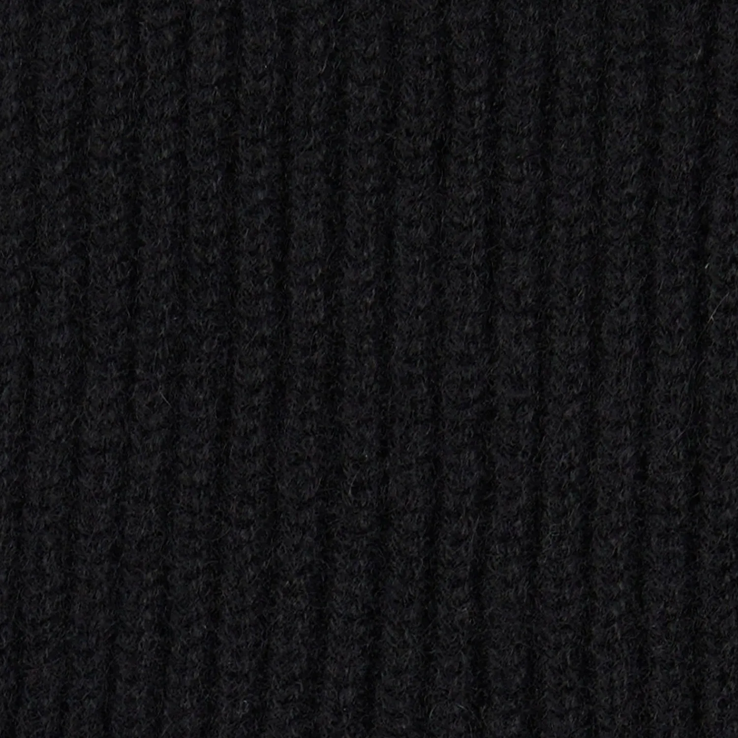 E.Marinella Scaldacollo|SCALDACOLLO NERO IN CASHMERETinta unita