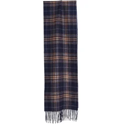 E.Marinella Sciarpe Invernali|Sciarpe Invernali|SCIARPA BICOLOR BLU IN SETA E CASHMERE Check