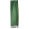 E.Marinella Sciarpe Invernali|Sciarpe Invernali|SCIARPA BICOLOR VERDE E BEIGE IN SETA E CASHMERE Tinta unita