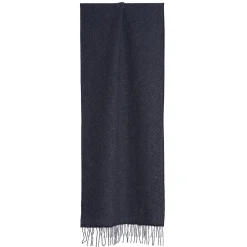 E.Marinella Sciarpe Invernali|SCIARPA COLOR BLU SCURO In cashmere
