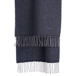 E.Marinella Sciarpe Invernali|SCIARPA COLOR BLU SCURO In cashmere