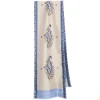 E.Marinella Sciarpe In Seta|SCIARPA TUBOLARE BEIGE IN SETA TWILL Paisley pattern