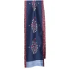 E.Marinella Sciarpe In Seta|SCIARPA TUBOLARE BLU SCURO IN SETA TWILL Paisley pattern