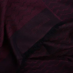 E.Marinella Sciarpe Invernali|Sciarpe In Seta|SCIARPA VESUVIO BORDEAUX In lana e seta