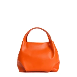 E.Marinella Mini Bag|SOFT MINI BAG ARANCIONEIn pelle liscia