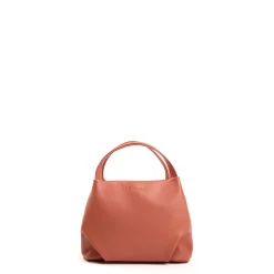 E.Marinella Mini Bag|SOFT MINI BAG ARANCIONE SCURO In pelle liscia
