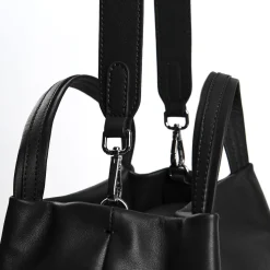 E.Marinella Mini Bag|SOFT MINI BAG NERA In pelle liscia