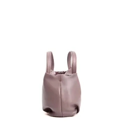 E.Marinella Mini Bag|SOFT MINI BAG ROSA In pelle liscia