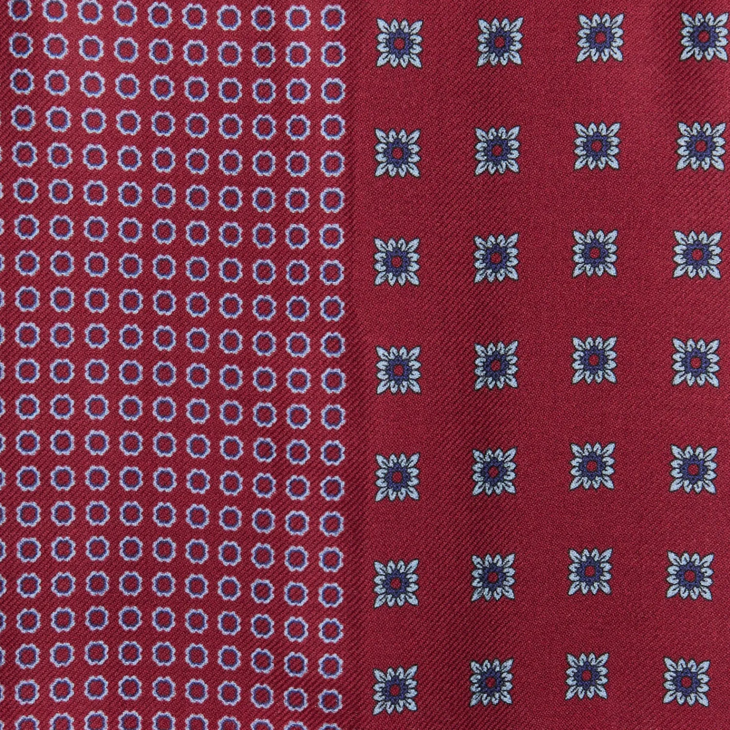 E.Marinella Sciarpe Invernali|STOLA BORDEAUX IN LANA Decorazioni floreali