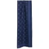 E.Marinella Sciarpe Invernali|STOLA DARK BLUE IN LANA Decorazioni floreali