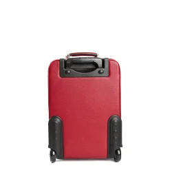 E.Marinella Borse Da Viaggio E Trolley|Borse Da Viaggio E Trolley|TROLLEY SEMIRIGIDO ROSSO In pelle martellata