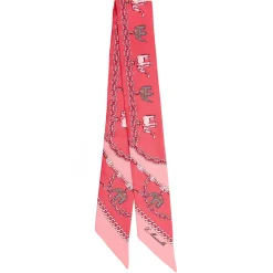 E.Marinella Twilly E Bandeaux|TWILLY IN SETA ROSA Lucky elephant